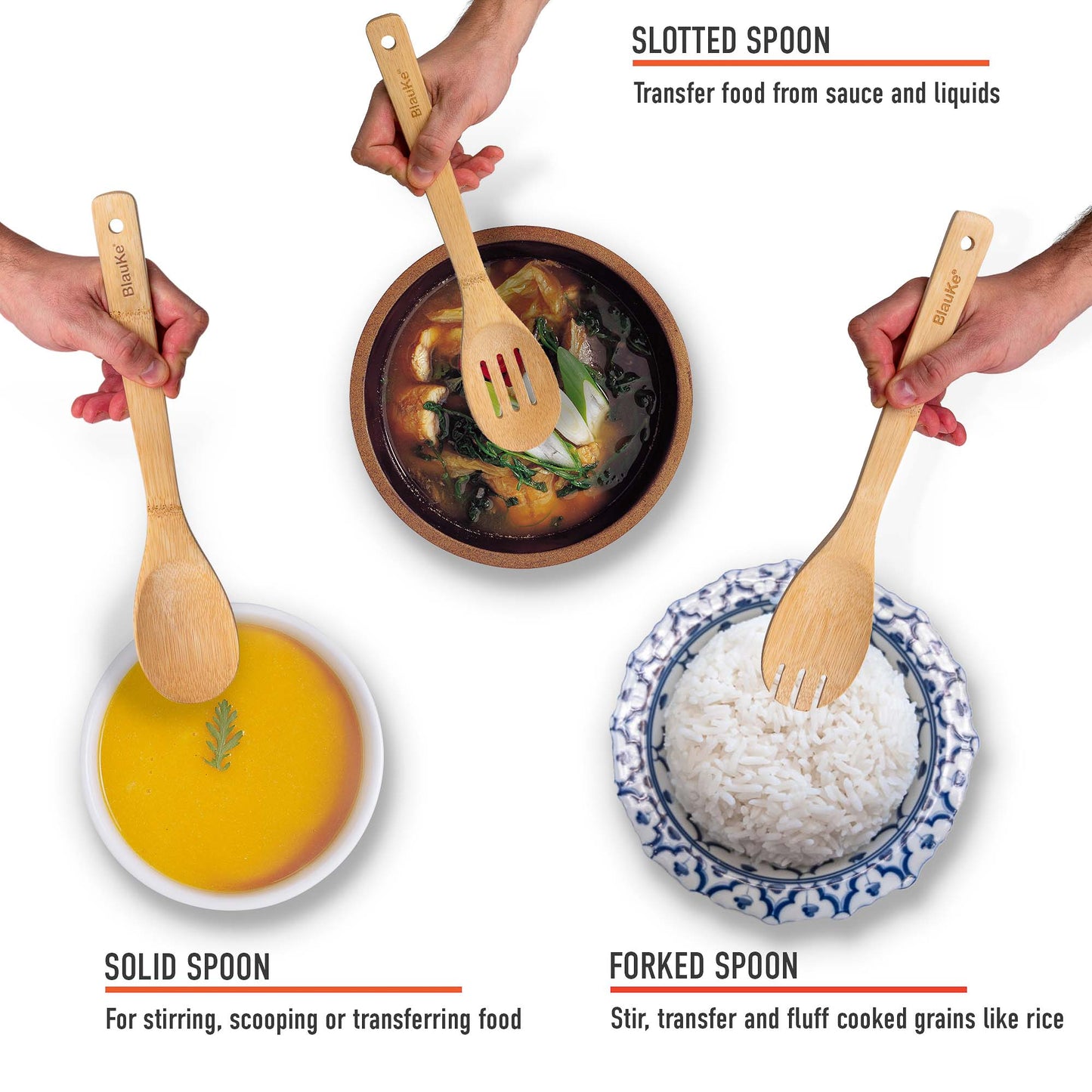 Bamboo Kitchen Utensils Set – 8‑Pack